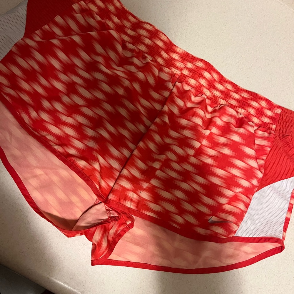 Nike Orange Running Shorts